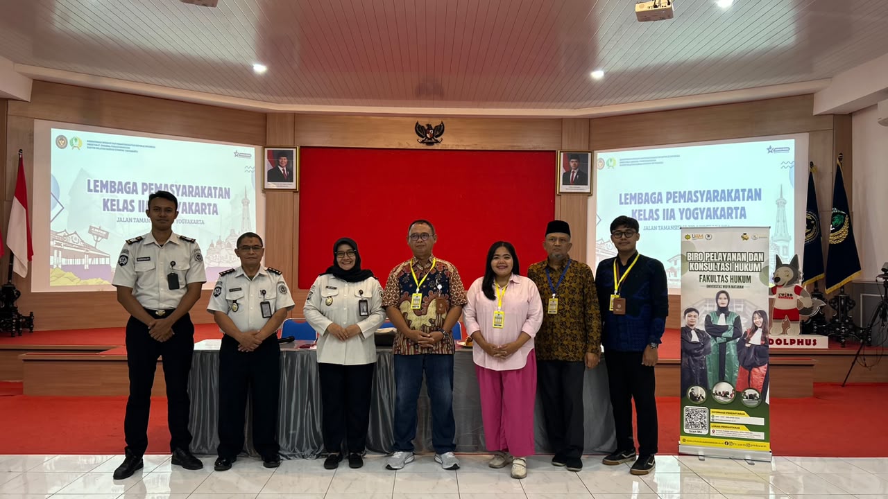 BPKH Fakultas Hukum UWM Gelar Penyuluhan Hukum di Lapas Wirogunan