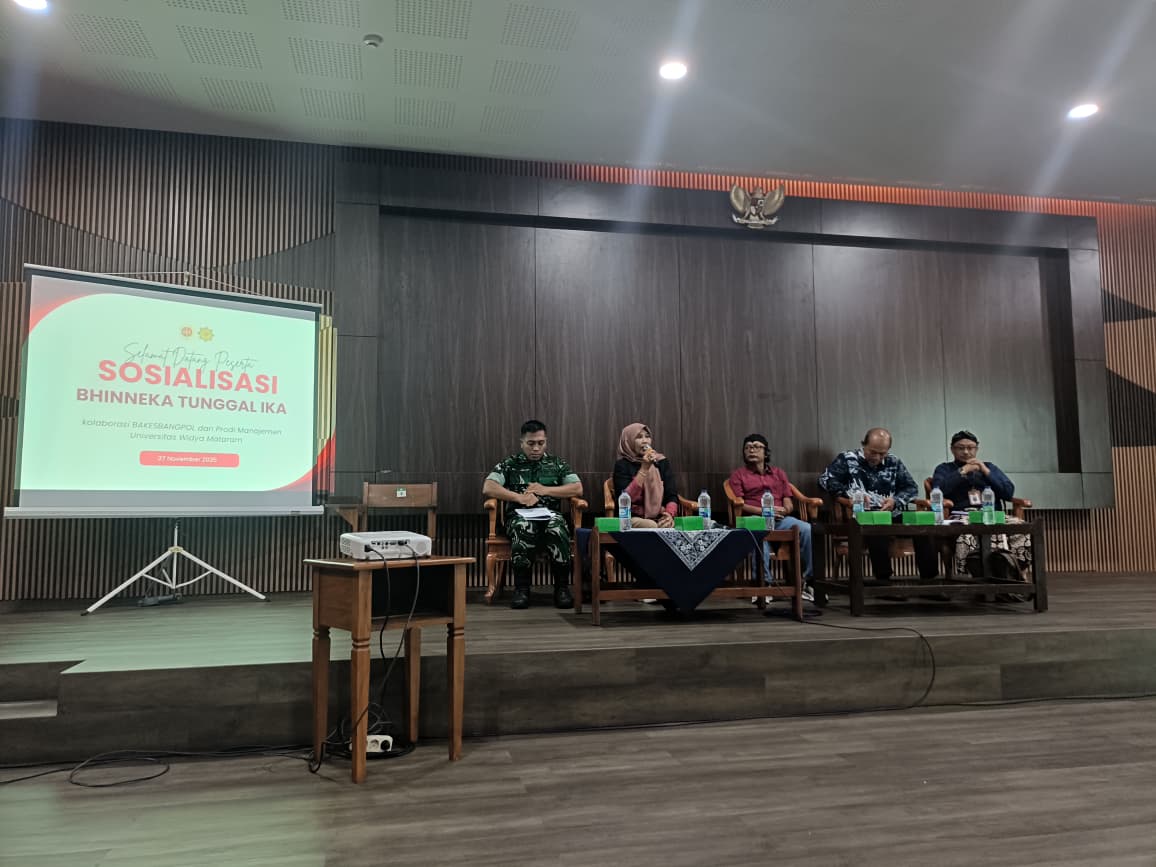 Generasi Muda Penjaga Persatuan: Manajemen UWM dan BAKESBANGPOL DIY Perkuat Spirit Kebhinekaan