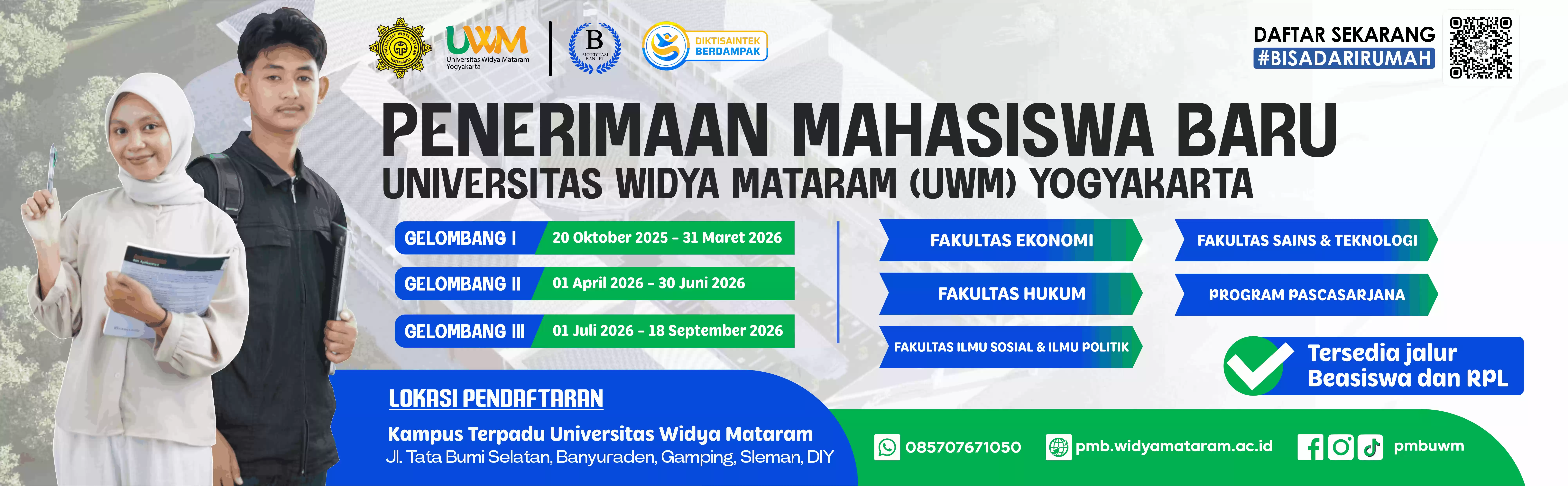 Penerimaan Mahasiswa Baru 2025/2026