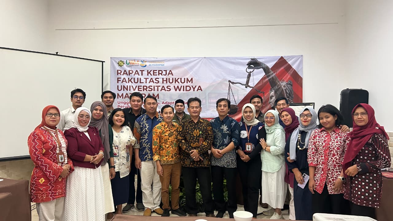 Rapat Kerja Fakultas Hukum UWM tahun 2026, Unggul dalam Mutu, Adaptif dalam Perubahan