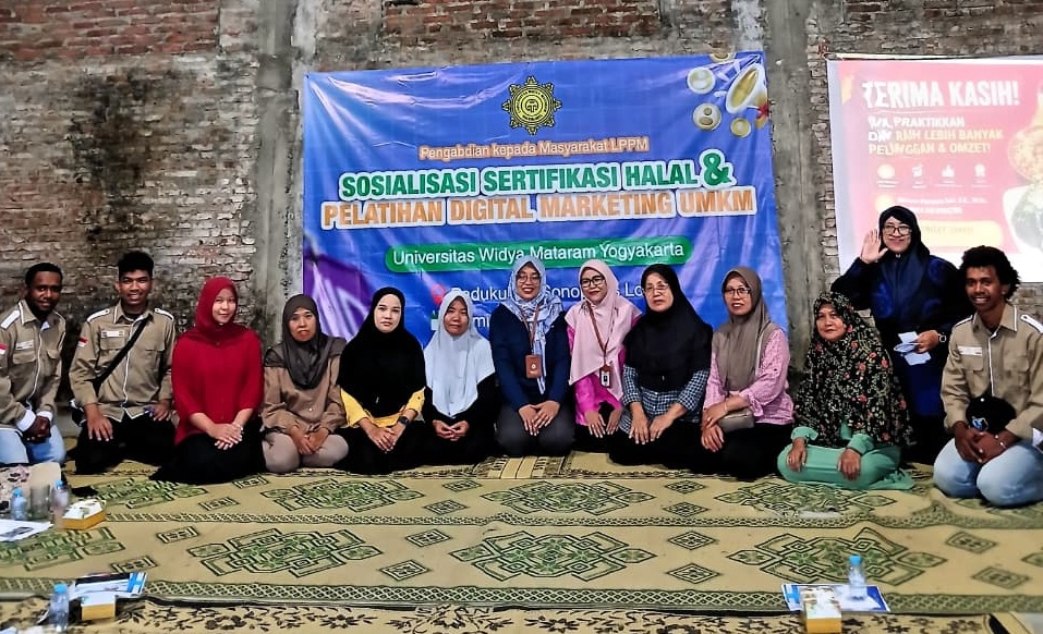UMKM Bantul Didorong Naik Kelas, Fakultas Ekonomi UWM Bekali Sertifikasi Halal dan Strategi Digital
