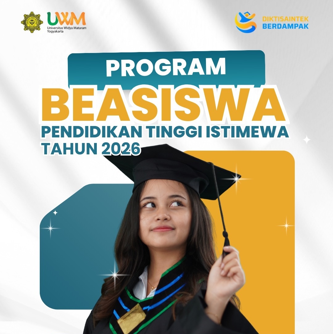Universitas Widya Mataram Buka Pendaftaran Beasiswa Pendidikan Tinggi Istimewa 2026