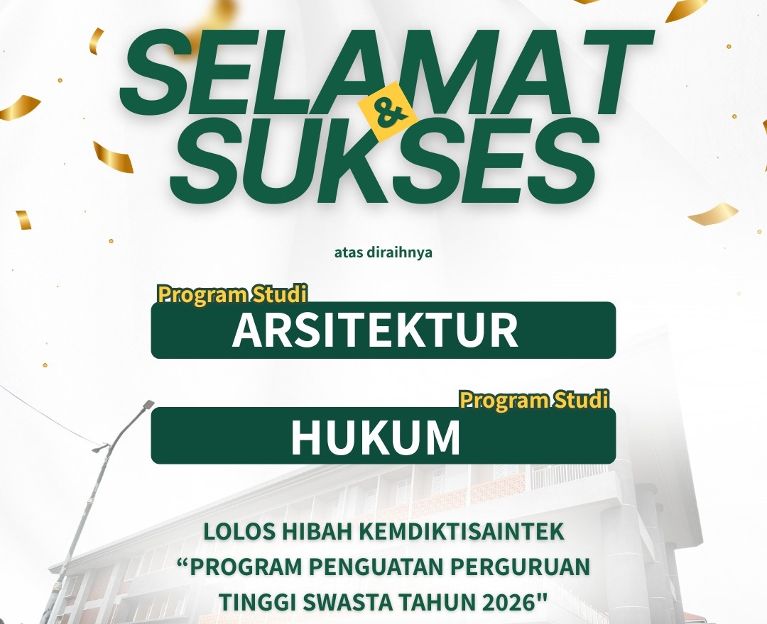 UWM Raih Hibah PP-PTS Reguler 2026, Program Studi Arsitektur dan Hukum Lolos Pendanaan