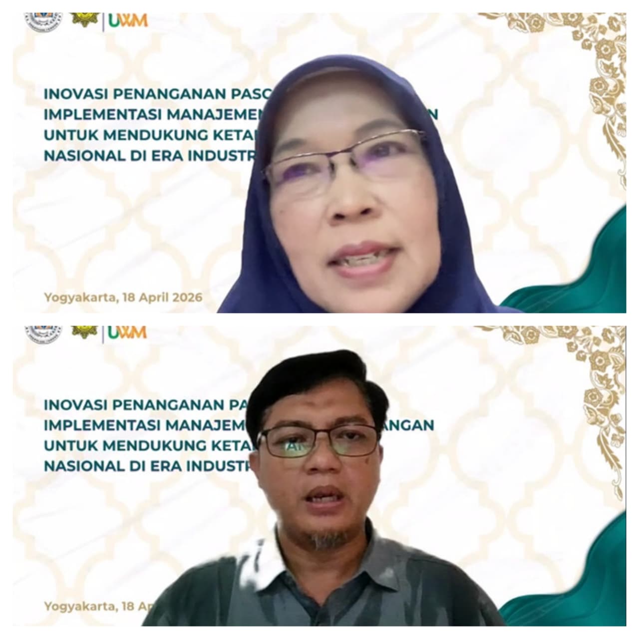 Webinar Teknologi Pangan UWM Bahas Inovasi Pascapanen dan Keamanan Pangan di Era Industri 5.0
