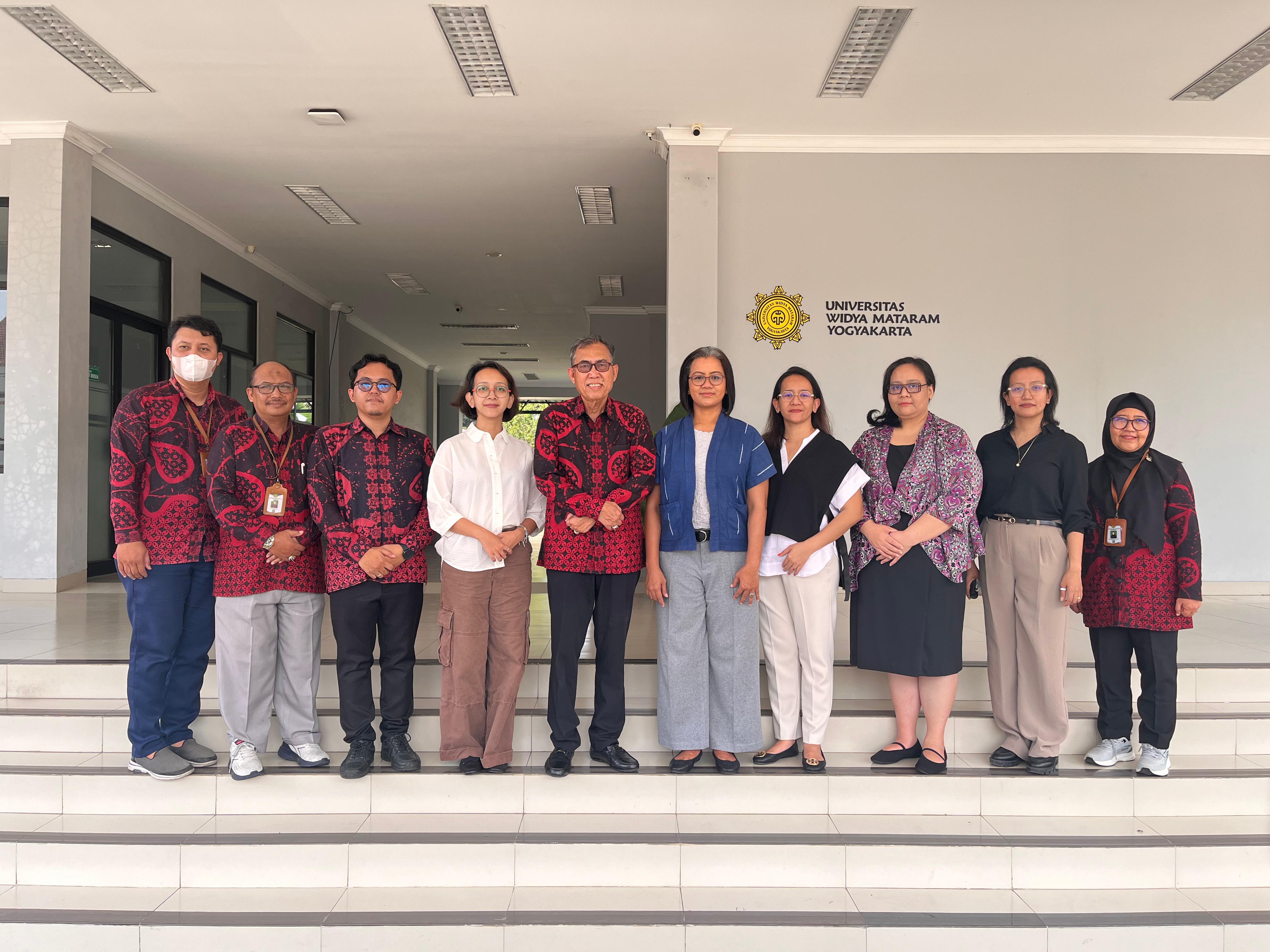 Yayasan Mataram Yogyakarta dan Rektor UWM Bahas Penguatan Tata Kelola dan Pengembangan Kampus